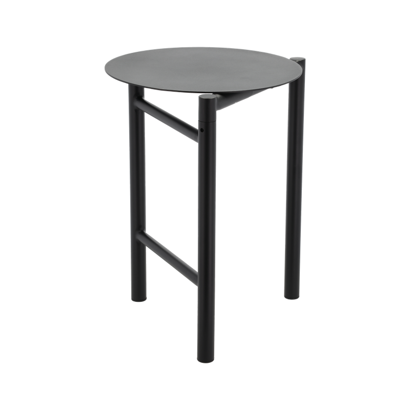 Zone Skammel dia. 33 x 45 cm i black, kan let klap